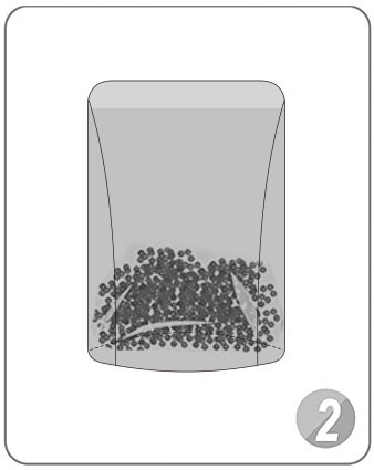 Usage Instructions for Self-standing Moisture Absorber Bag