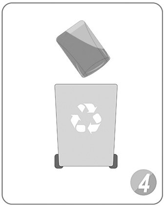 Usage Instructions for Self-standing Moisture Absorber Bag